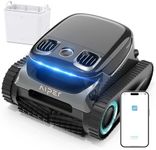 AIPER Scuba S1 Pro Cordless Robotic Pool Cleaner, Horizontal Waterline Cleaning, Smart Navigation, 180-Min Battery Life, Ideal for In-Ground Pools up to 2,150 Sq.ft, Blue