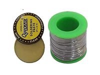 SP Electronic Solder 60/40 Tin Lead Roll for Soldering Solder Wire 50 Grams Reel 50Grams Solder-Wire Spool - DIY Hobby Works Projects + 15gm Flux