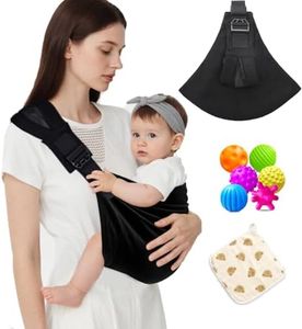 Baby Sling Carrier | Adjustable Front & Back, Adjustable Sling Easy Toddler Carrier Comfortable (Corduroy)