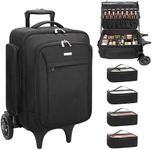 Relavel Rolling Makeup Case with 4 