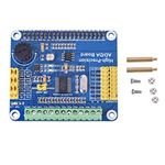 For Raspberry Pi AD/DA Expansion Sheild Board, for Adding High-Precision AD/DA Functions to Raspberry Pi ADS1256 DAC8552 Sensor Interface for Raspberry Pi A+/B+/2 B