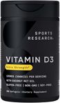 Sports Research® Vitamin D3 w/Cocon