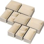 12 Pack Drawer Organizers for Cloth
