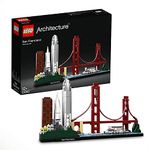 LEGO Architecture San Francisco Building Blocks for Kids (565 Pcs) 21043,Multicolor