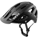 Bike Helmet Men and Women, SIFVO Bike Helmet Adult Bicycle Helmet with Visor Mountain Bike Helmet, Adult Bike Helmet Road Bike Helmet Lightweight & Breathable 【M/L】