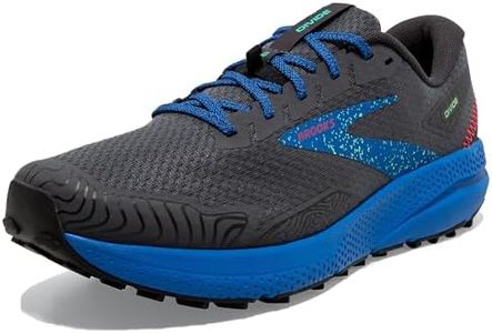 Brooks Divide 4, Sneaker Uomo, Ebony Black Victoria Blue, 42.5 EU