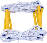 Fnulrzmt Fire Escape Ladder,16 FT Fire Ladder 2 Story for Window,Flame Resistant Emergency Fire Evacuation Rope Ladder Fast to Deploy Sturdy and Strong Portable and Reusable