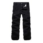 iCKER Cargo Combat Trousers Men Work Camo Army Military Tactical Multi Pocket Camouflage Pants