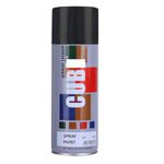 VTRUST Spray Paint 650 ml (350 g)| DIY Acrylic Spray Paint | Quick-Drying, Multi-Surface for Metal, Wood, Plastic, Walls, Automotives (Matte Black)