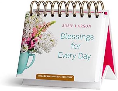 DaySpring Flip Calendar, Susie Larson, Blessing for Every Day, White, 49911