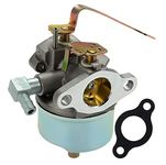 GLENPARTS Carburetor Replacement for Tecumseh H25 H30 H35 H40 4 Cycle Engine Go-Carts Vintage Mini Bikes works for Toro 58007 58015 Tillers