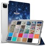 DuraSafe Cases for iPad Pro 12.9 inch 4th Generation 2020 PC Cover A2229 MY2H2HN/A MY2J2HN/A A2069 MXAT2HN/A MXAV2HN/A MXAU2HN/A MXAW2HN/A A2233 MY3K2HN/A MY3J2HN/A MXFY2HN/A MXG02HN/A - Paris Night