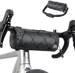 KEMIMOTO Bike Handlebar Bag with Waterproof Rain Cover Front Bike Bag for Bicycles - Water-resistant Dual Zippers for Mountain Road Bike, Cycling Commuter Shoulder Bag Professional Bicycle Accessories