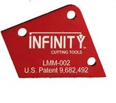 Infinity Cutting Tools Lock Miter Master Jig - for Bits Cutting 3/8" - 3/4" Stock| Carbide Tip | Heavy-Duty | for Handheld Or Table Mounted Wood Router