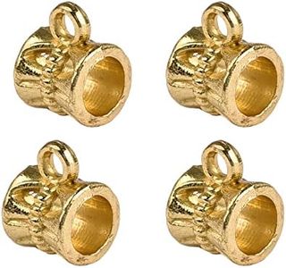 50pcs Antique Alloy Pendant Clasp Bail Beads Loose Spacer Beads Connectors for DIY Necklace Bracelet Charm European Jewelry Making