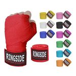 Ringside Mexican-Style Boxing Handwrap, Red, 180-Inch