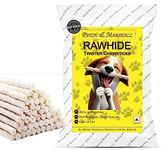 Patch & Marshall Love My Chew More Adult Natural Twisted Rawhide Chew Sticks for Dog, Natural Flavor (200gms)