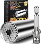 Super Universal Socket Tools Gifts for Men Dad Husband, Gifts for Mothers Fathers Day from Kids Son Daughters Wife Socket Power Drill Adapter Cool Gadgets for Men Birthday gifts for Women Men (1)