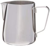 Rhinowares Professional Milk Pitcher 360ml/12oz - Stainless Steel Milk Frothing Jug & Measuring Cup | Use with Your Coffee Machine or Frother for a Cappuccino, Latte or Flat White