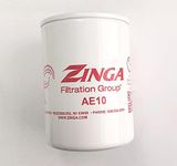 ZA AE-10 - Zinga Spin on Filter 10 Micron 1'' - 12 Threads 3.8'' Diameter 5.8'' Tall.