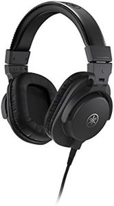 Yamaha Music HPH-MT5 Studio Monitor Wired On Ear Headphones (Black)