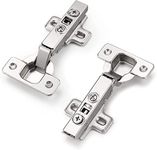 Soft Close Cabinet Cupboard Door Hinges 35mm Full Overlay 110 Degree, Plates and Screws Included Slow Shut 2 Pack Dotty Deals