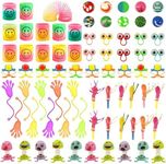Yumcute 72 PCS Party Bag Fillers for Kids, Assortment of Party Favours for Girls and Boys, Classroom Prizes Goody Loot Bag Pinata Fillers, Kids Party Bag Fillers Kids Party Favours Packs
