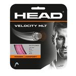 HEAD Unisex Adult Velocity MLT Tennis String Set - Pink, 1.30mm/16g