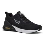 Campus Men's North Plus BLK Running Shoe-10 Kids UK (11G-677)