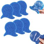 Reusable Pet Hair Remover for Laundry Set, 2026 New Laundry Pet Hair Catcher,Reusable Hair Lint Catcher for Washing Machine for Dogs and Cats,for Clothes, Bedding, All Fabrics (Blue-6PC)