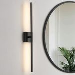 CCYCOL Black Bathroom Light Fixture