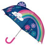 Stephen Joseph Kids' Toddler Pop Up Umbrella, Rainbow