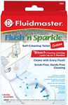 Fluidmaster 8300 Flush 'n Sparkle Automatic Toilet Bowl Cleaning System with Bleach Cartridge, 1 Count (Pack of 1) ( Packaging May Vary)