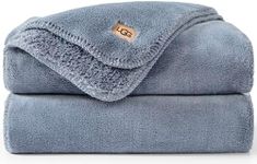 UGG Whitecap Plush Throw Blanket Fl