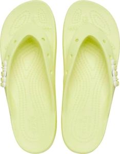 Crocs Mens Classc Flip Sulphur Flip Flop - 8 UK Men/ 9 UK Women (M9W11) (207713-75U)