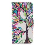 Samsung Galaxy A50 Phone Case, Flip Shockproof PU Leather Wallet Cover with Stand Magnetic Card Slots Holder TPU Gel Bumper Folio Slim Fit Protective Case for Samsung Galaxy A50 The Tree of Life