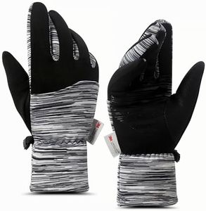 EMPO Winter Warm Sports Gloves - 3M Thinsulate Insulation Windproof Cold Weather Water Repellent Sensitive Touch Screen Freezer, Cycling, Running, Hiking, Driving, Snow Shoveling, Outdoor Hunting