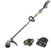 EGO POWER+ String Trimmer, Battery Powered, 16" Trimmer for Weeds and Grass with POWERLOAD, LINE IQ, Telescopic Carbon Fiber Shaft, Includes 56V 4.0Ah Battery and Charger - ST1623T