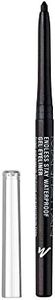 Gel eyeliner Manhattan Endless Stay Waterproof, 007 Starlit Black, larga duración, no mancha y es resistente al agua, sin afilador, pack de una unidad