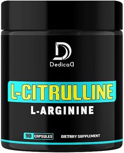 1000mg L-Citrulline L-Arginine Blend Supplement - Support Heart, Energy Production & Immune - 90 Capsules for 45 Servings