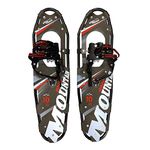 White Mountain - Lightweight Snow Shoes with Deluxe Harness - Snowshoes for Men and Ladies - Made in Aluminum Alloy for Maximum Durability and Lightness - Include Tote Bag (10x35)