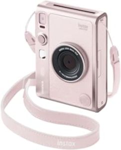 Instax Mini EVO Hybrid Instant Camera – Gentle Rose
