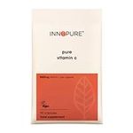 Pure Vitamin C Capsules 1000mg (No Fillers or Binders) Premium Vitamin C in a One-A-Day Easy to Swallow Capsule, 90 Capsules (Not Tablets) UK Made by INNOPURE