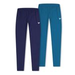 Reebok Kids 2 Pack Basic Joggers Navy Heather 13-14 Years