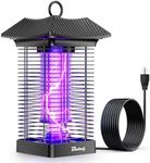 Buzbug LED Bug Zapper Indoor Outdoor, Durable 10 Years Lifespan Lamp, Sustainable Less Power, 6.5ft Power Cord, High-Voltage Mosquito Zapper, Fly Trap Mosquito Trap, Fly Killer Fly Zapper