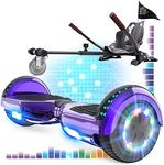 RCB Hoverboard and Kart Bundle for