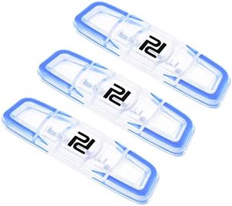 PATIKIL Tennis Racket Vibration Dampener, 3 Pack Soft Silicone Racquet Shock Absorber String Damping, Blue
