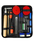 ULZOZN Professional Piano Tuning Kit Piano Tuner Hammer Mute Kit Tools Portable Piano Tuning Tools Piano Repairing Accessories 18 PCS with Case for Tuning Beginner, Professional Tuner