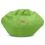 Dojo Classic Kids Bean Bag Chair (Filled) - Tough, Stain Reistant, Waterproof and Ultra Comfortable - Lime Green