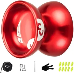 WATIEOBOO Yoyo Professional,Metal Responsive Yoyo for Kids Beginners, Unresponsive Yoyo for Adults Intermediate-Advanced Players with Yoyo String Professional Trick Yoyo-Model WA-V8